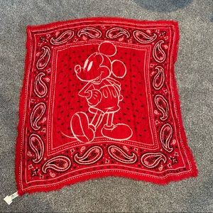 Coach Mickey scarf